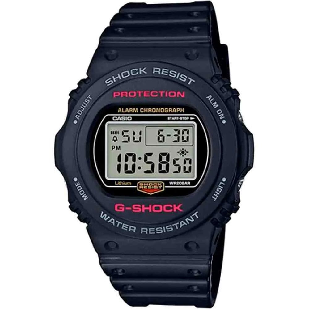 Casio G-Shock DW-5750E-1DR Men’s Black Resin Strap Digital Watch