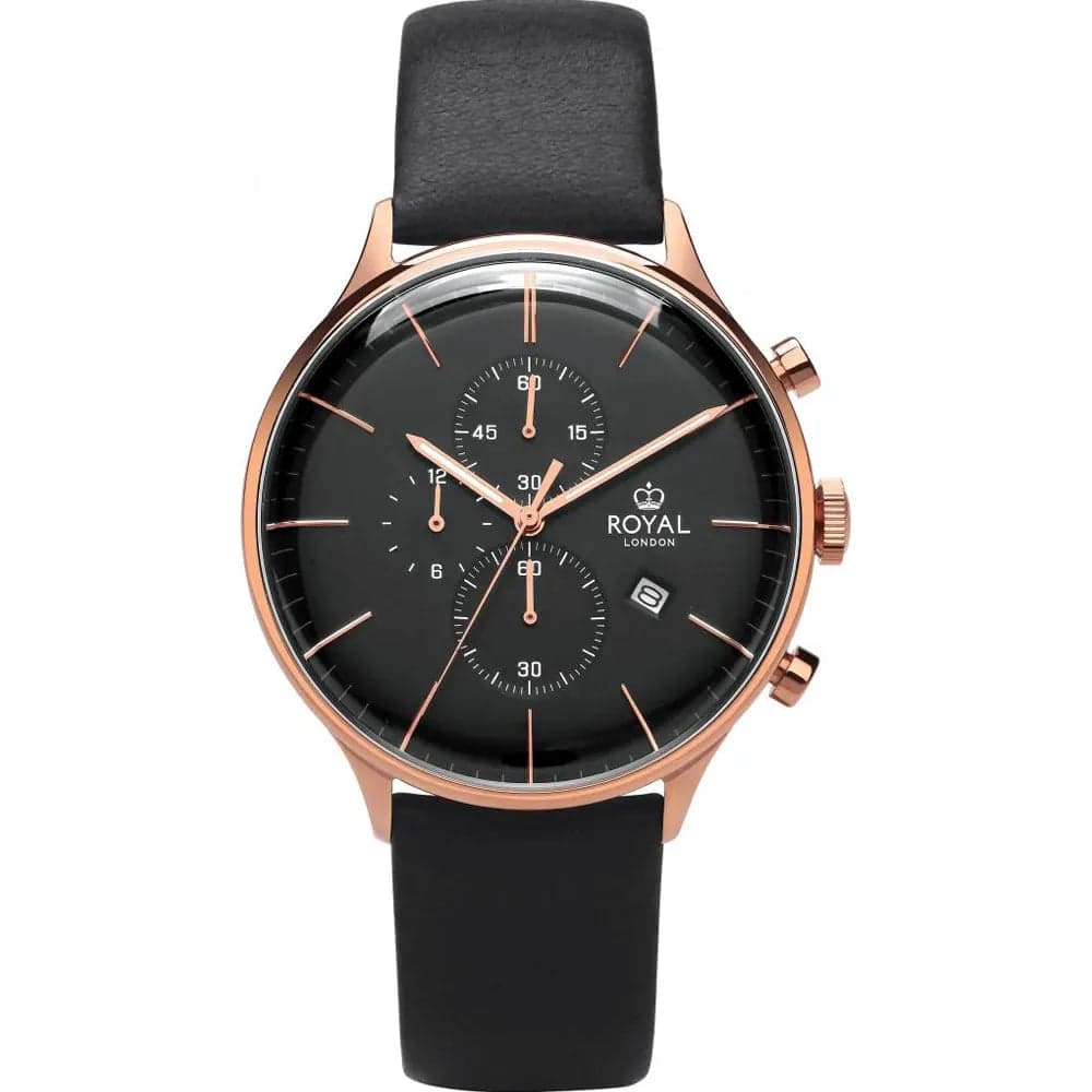 Royal London 41383-06 Leather Band Men Watch