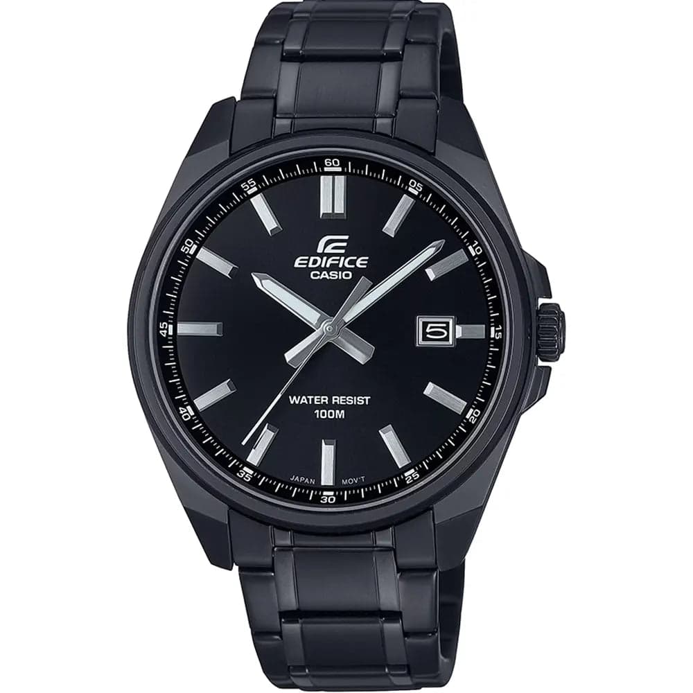 Casio EFV-150DC-1A Men’s Black Steel Strap Analog Watch