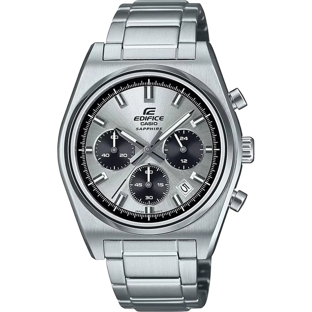 Casio EFB-730D-7A Men’s Silver Steel Strap Chronograph Watch