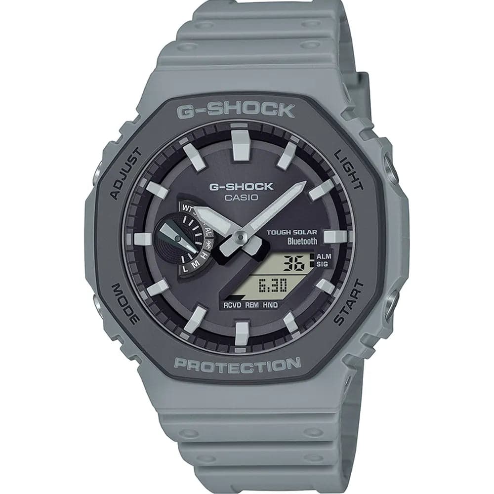 Casio G-Shock GA-B2100LUU-8A Men’s Grey Resin Strap Analog-Digital Watch