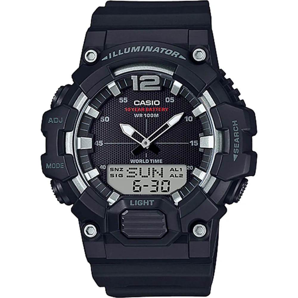 Casio HDC-700-1A Men’s Black Resin Strap Analog Watch