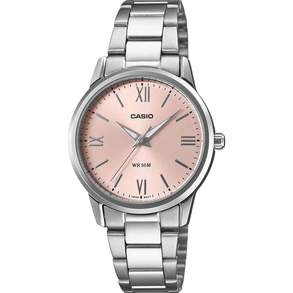 Casio LTP-1303DD-4A Women’s Rose Gold Steel Strap Analog Watch