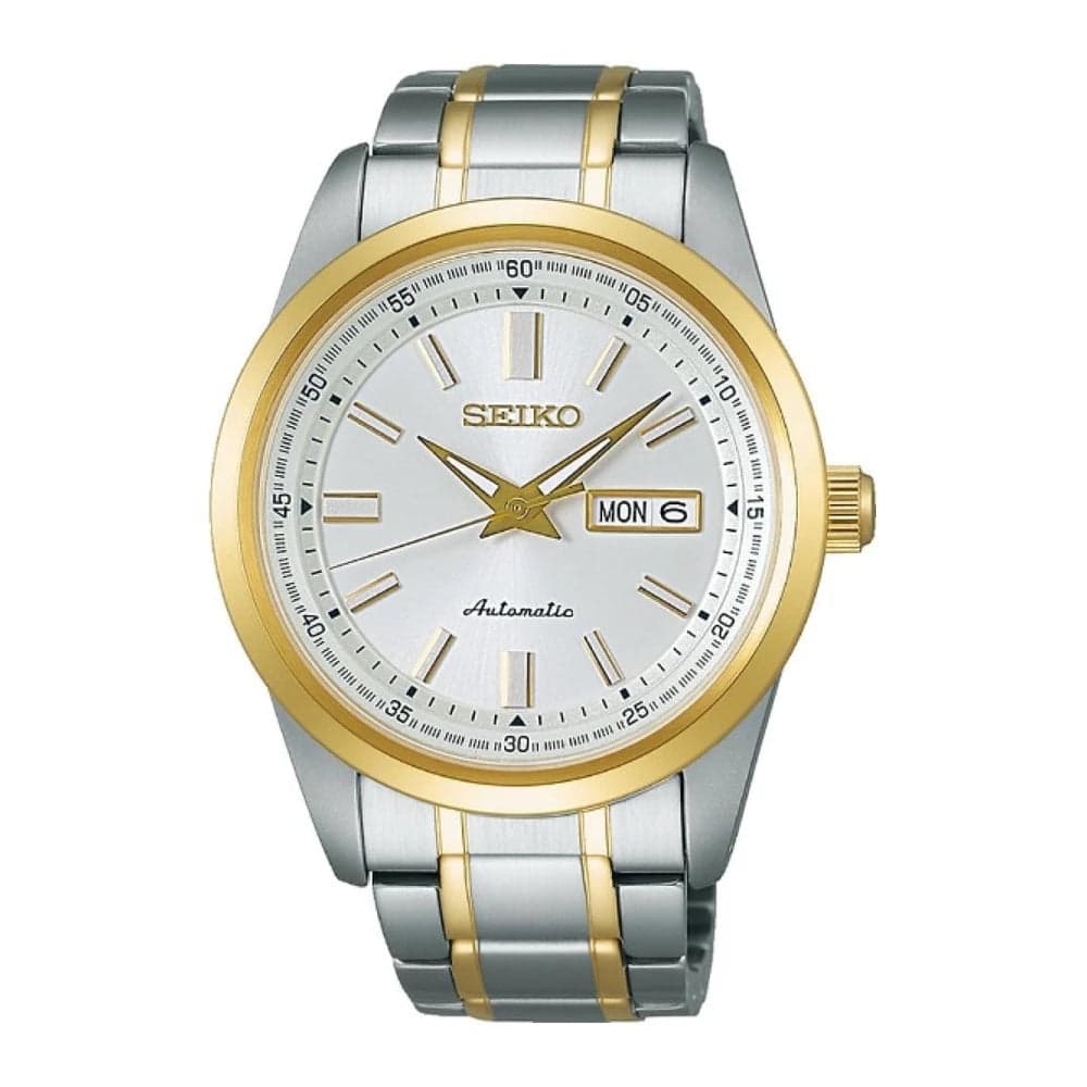 Seiko SARV004 Men’s Silver Steel Strap Analog Watch