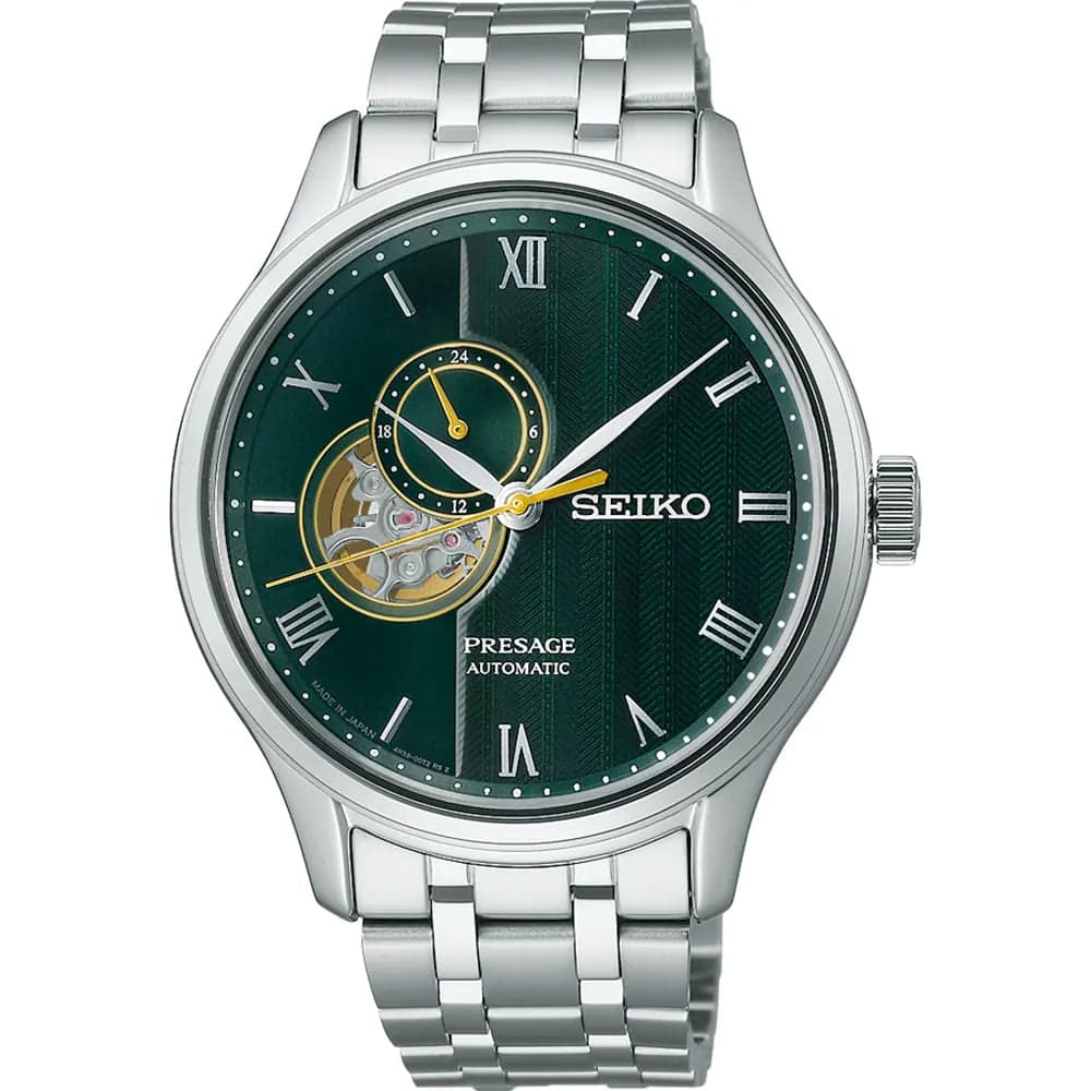 Seiko SARY237 Presage Men’s Silver Steel Strap Analog Watch