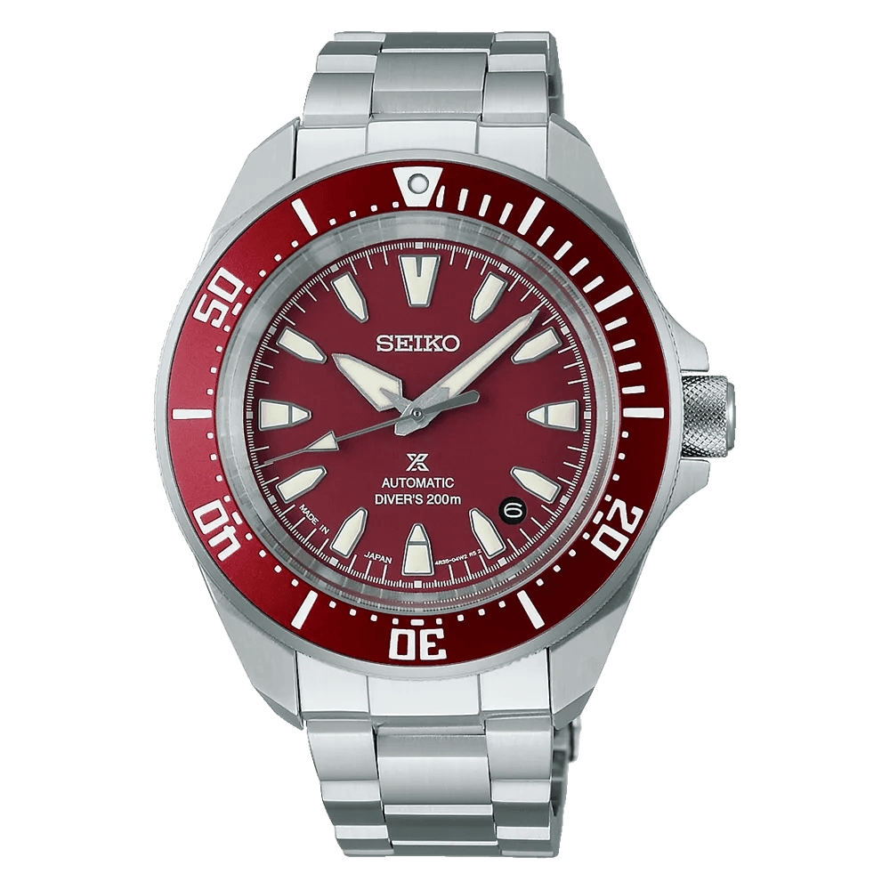 Seiko SBDY129 Prospex Men’s Silver Steel Strap Analog Watch