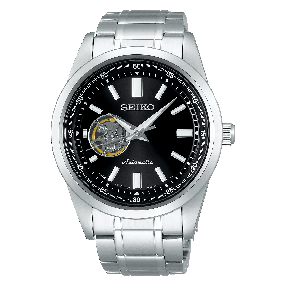 Seiko Selection SCVE053 Men’s Silver Steel Strap Analog Watch