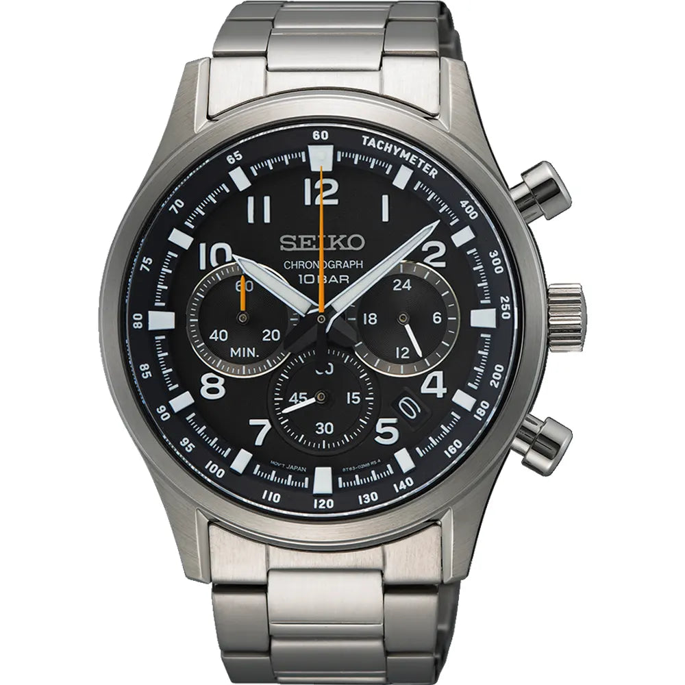 Seiko SSB447P1 Metal Band Men Watch