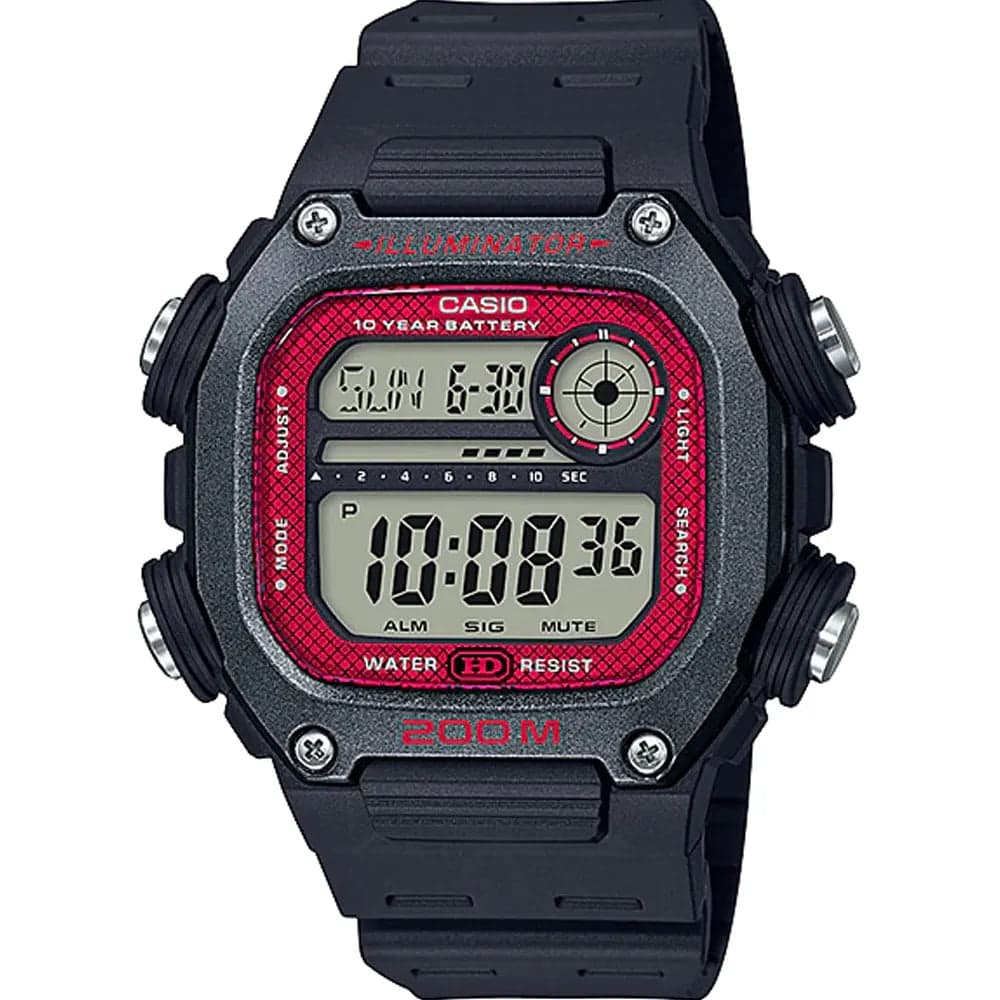 Casio DW-291H-1B Men’s Sports Digital Watch