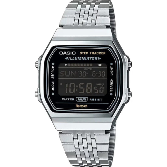 Casio ABL-100WE-1B Men’s Black Steel Strap Watch