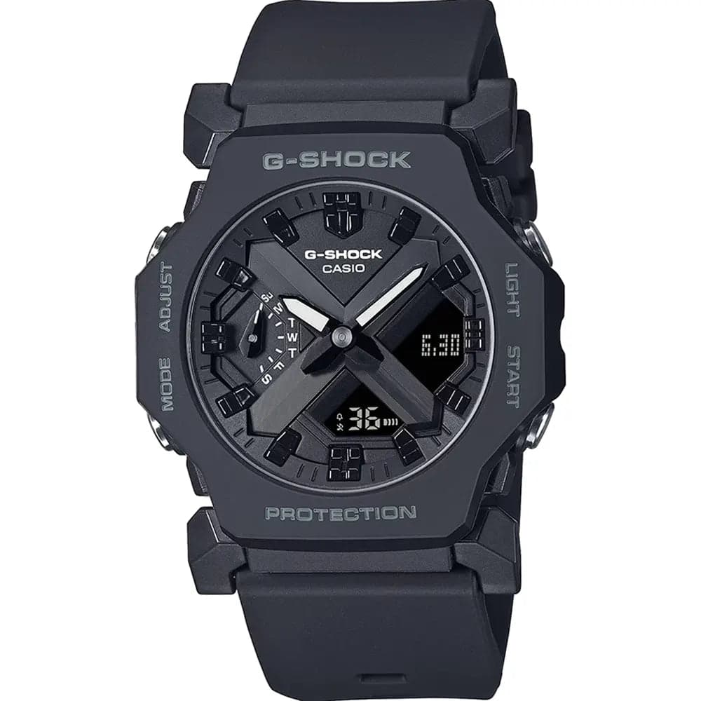 Casio G-Shock GA-2300-1A Men’s Black Resin Strap Analog-Digital Watch