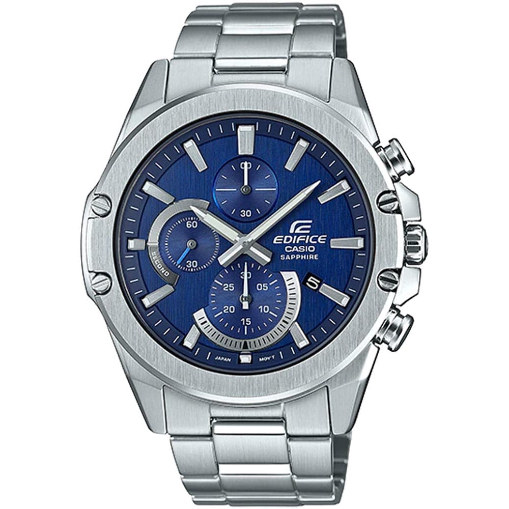 Casio EFR-S567D-2A Men’s Blue Steel Strap Chronograph Watch