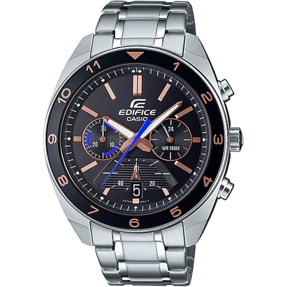 Casio EFV-590D-1A Men’s Steel Strap Chronograph Watch