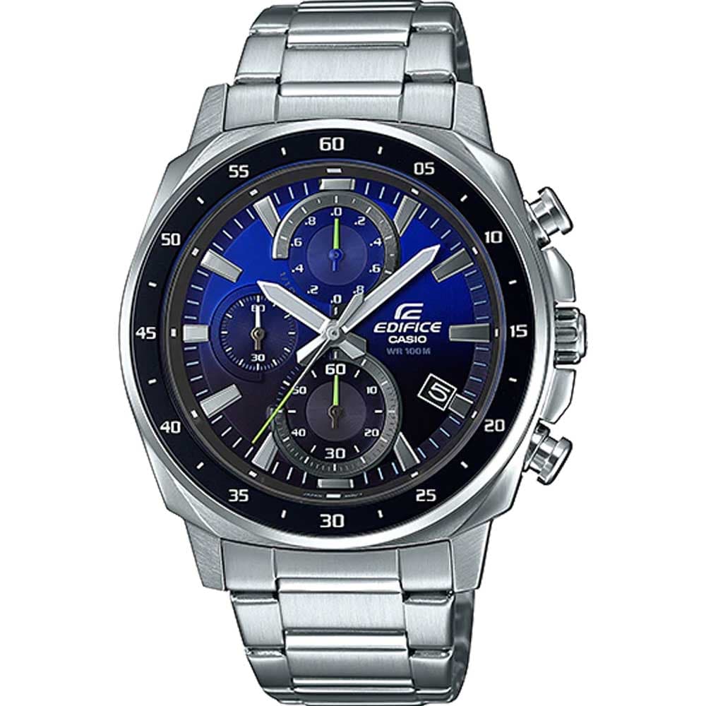 Casio EFV-600D-2A Men’s Blue Steel Strap Chronograph Watch