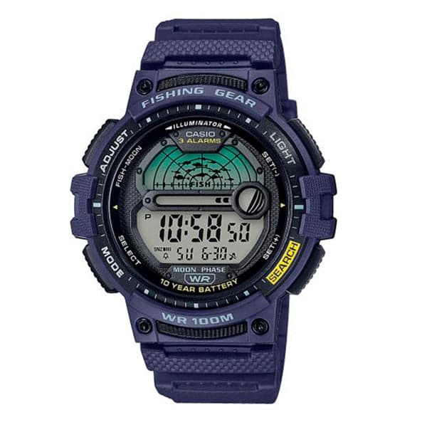 Casio WS-1200H-2A Men’s Blue Resin Strap Digital Sports Watch