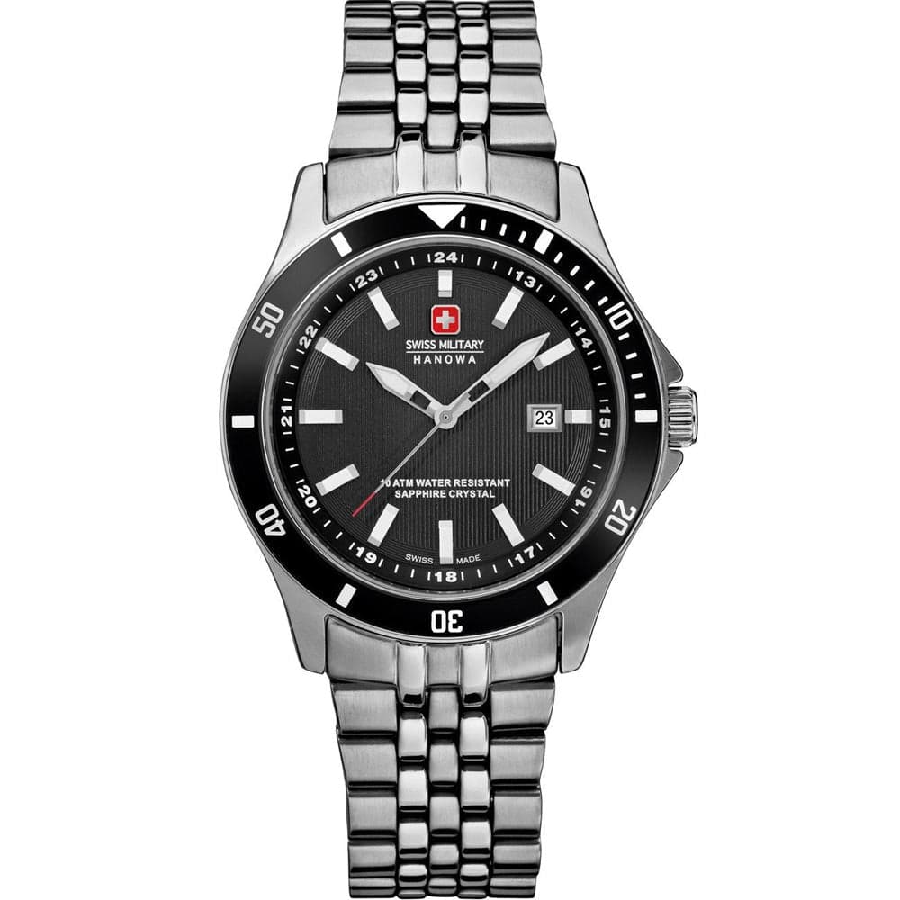 Swiss Military 06‑7161.2.04.007 Women’s Silver Steel Analog Watch