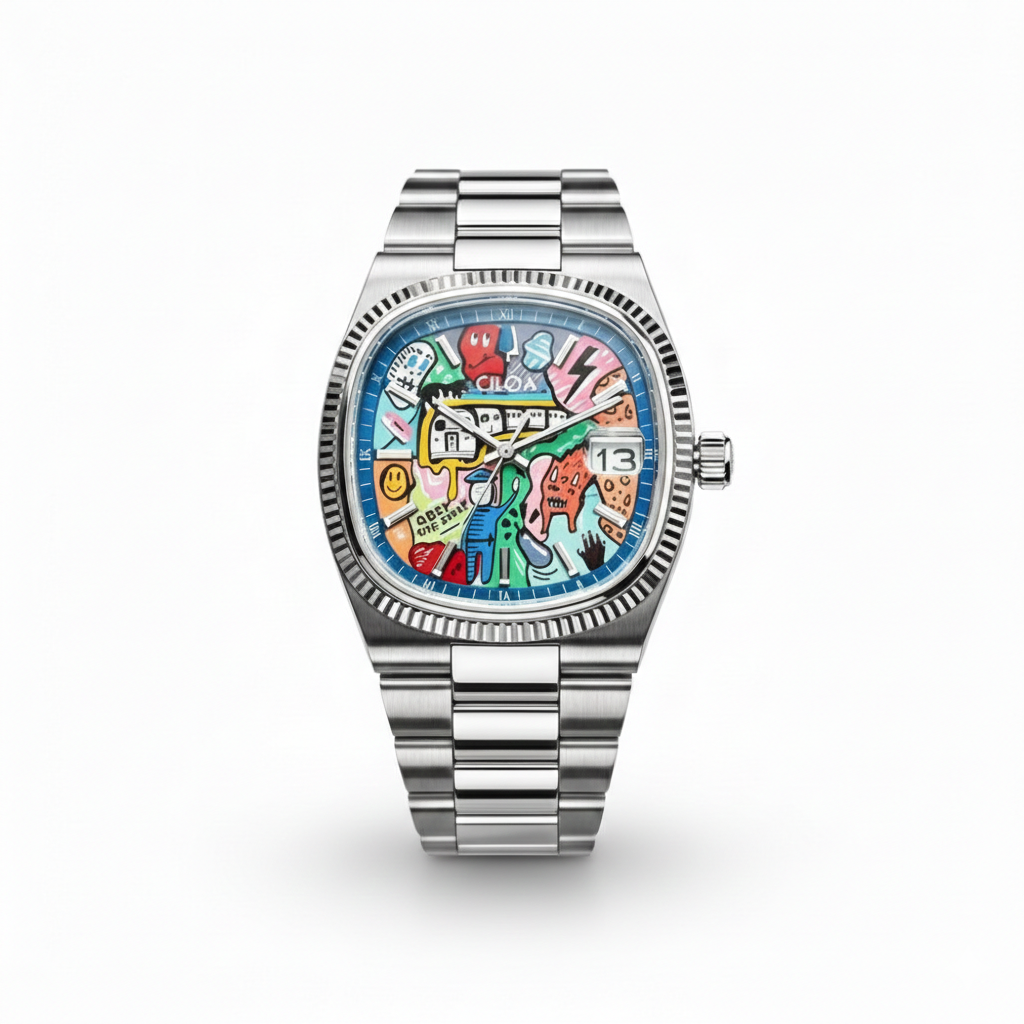 CILOA Men's Cartoon Design Quartz Watch