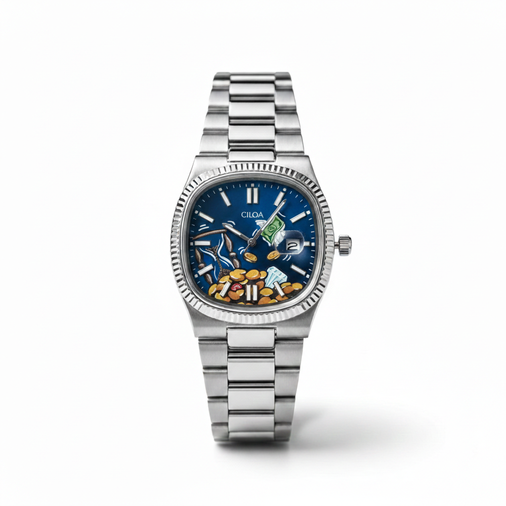CILOA Men's Cartoon Quartz Watch