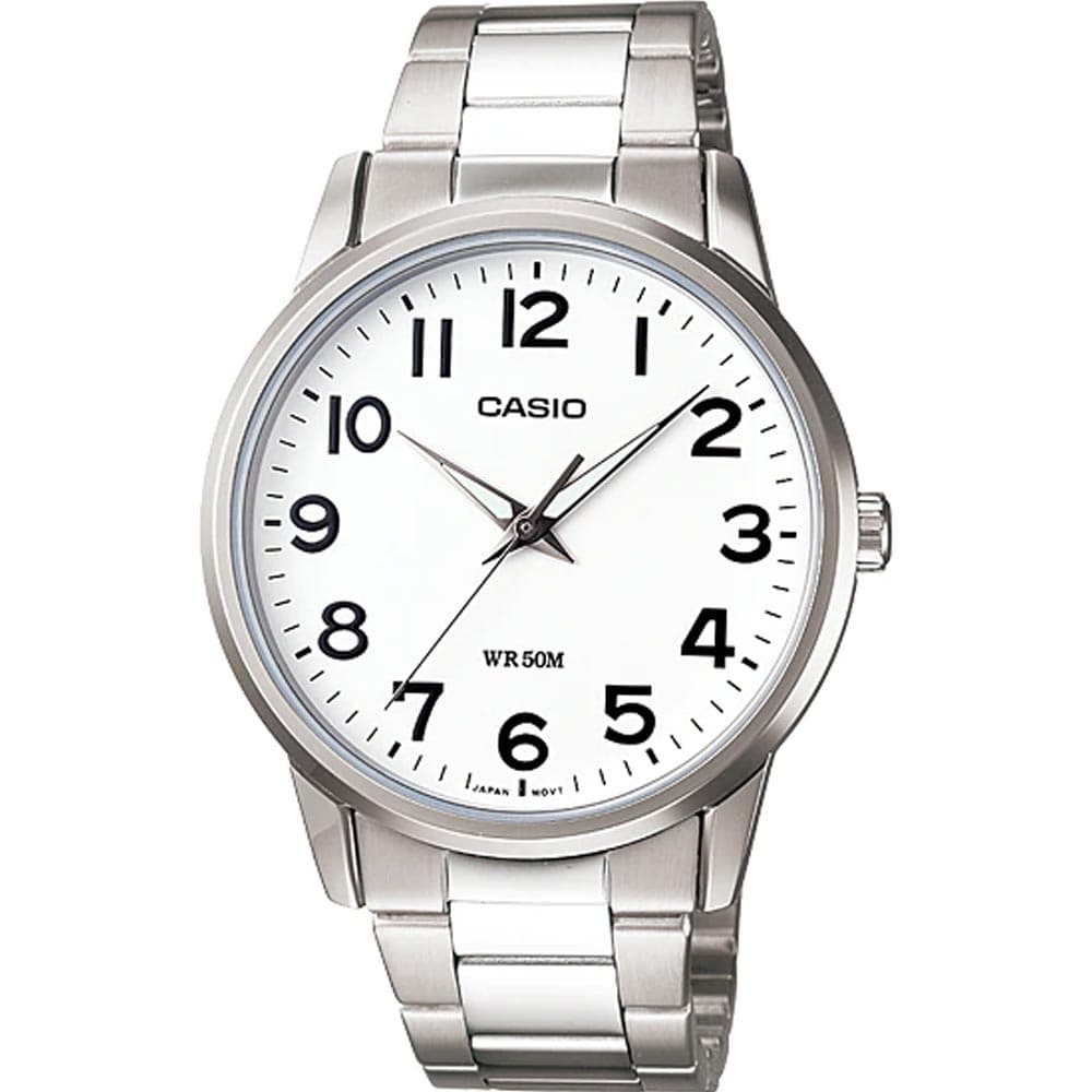 Casio MTP-1303D-7B Men’s Silver Steel Strap Analog Watch