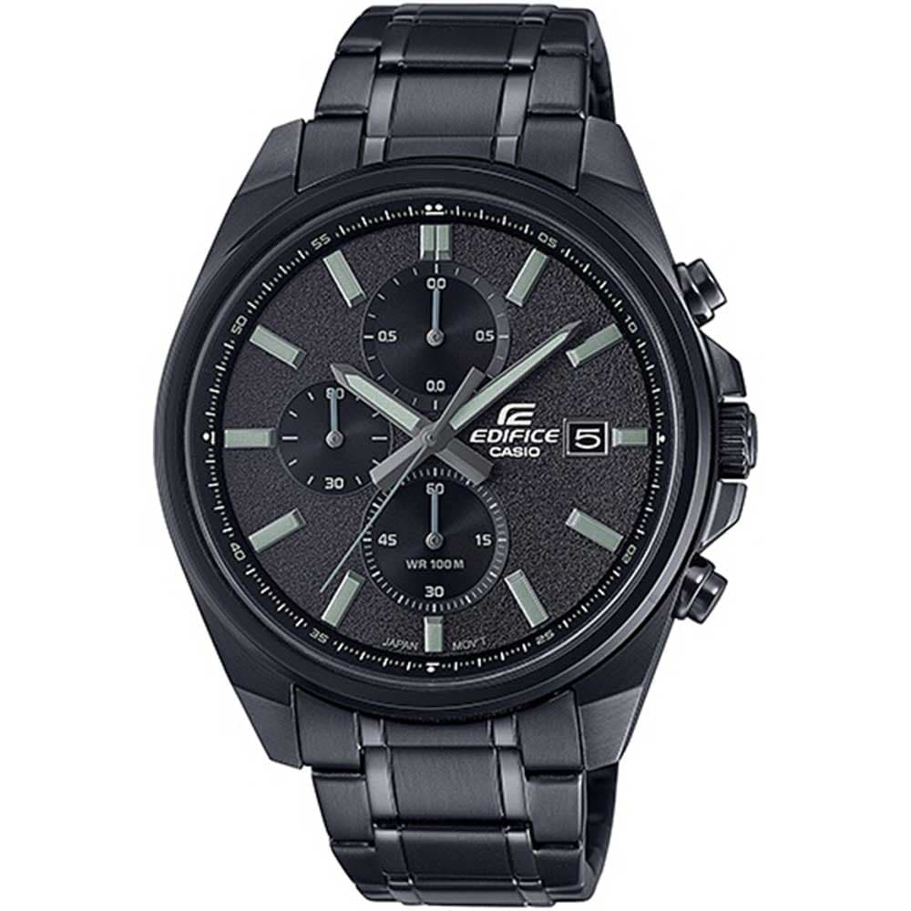 Casio EFV-610DC-1A Men’s Black Steel Strap Chronograph Watch