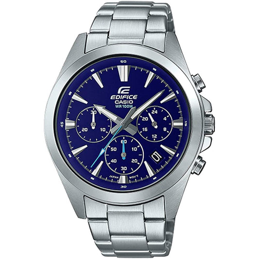 Casio EFV-630D-2A Men’s Blue Steel Strap Chronograph Watch