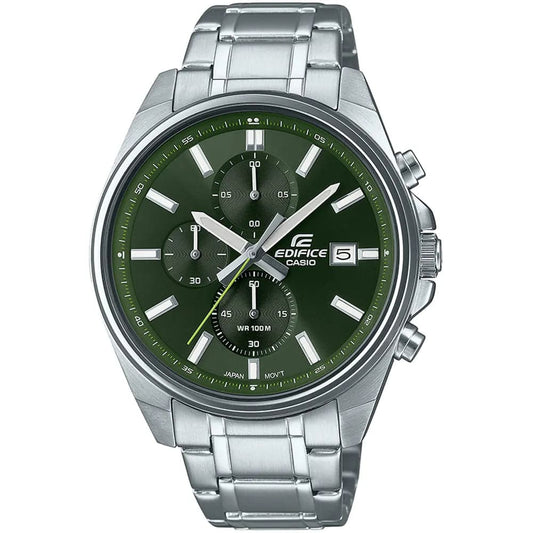 Casio EFV-610D-3C Men’s Green Steel Strap Chronograph Watch