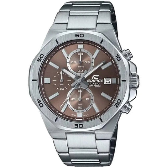 Casio EFV-640D-5A Men’s Brown Steel Strap Chronograph Watch