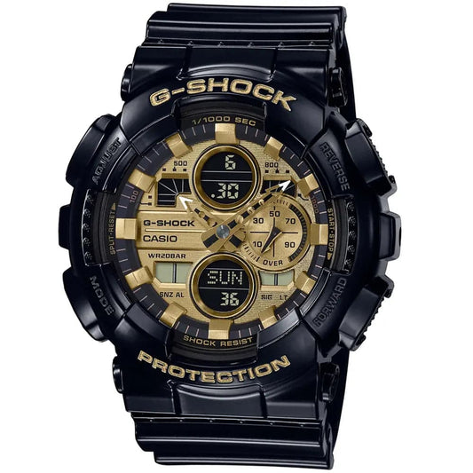 Casio G-Shock GA-140GB-1A1 Men’s Black Resin Strap Analog-Digital Watch
