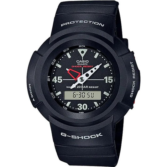 Casio G-Shock AW-500E-1E Men’s Black Resin Strap Analog-Digital Watch