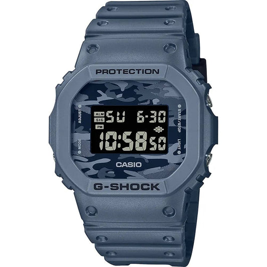 Casio G-Shock DW-5600CA-2DR Men’s Blue Resin Strap Digital Watch