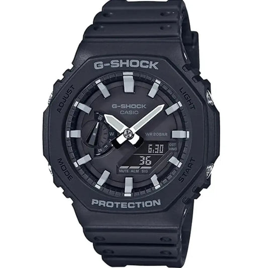Casio G-Shock GA-2100-1A Men’s Black Resin Strap Analog-Digital Watch