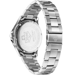 JDM Military JDM-WG015-02 Men’s Black Steel Strap Analog Watch