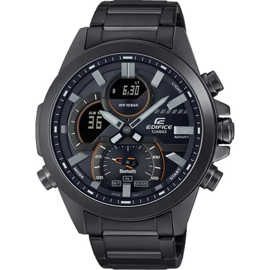 Casio Edifice ECB-2000DD-1A Men’s Black Steel Strap Watch