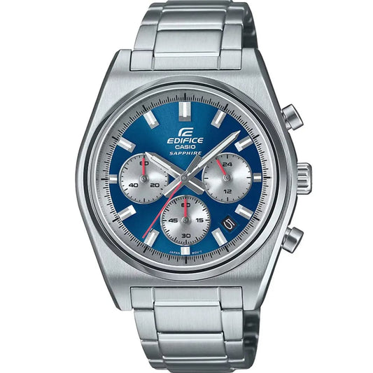 Casio EFB-730D-2A Men’s Blue Steel Strap Chronograph Watch
