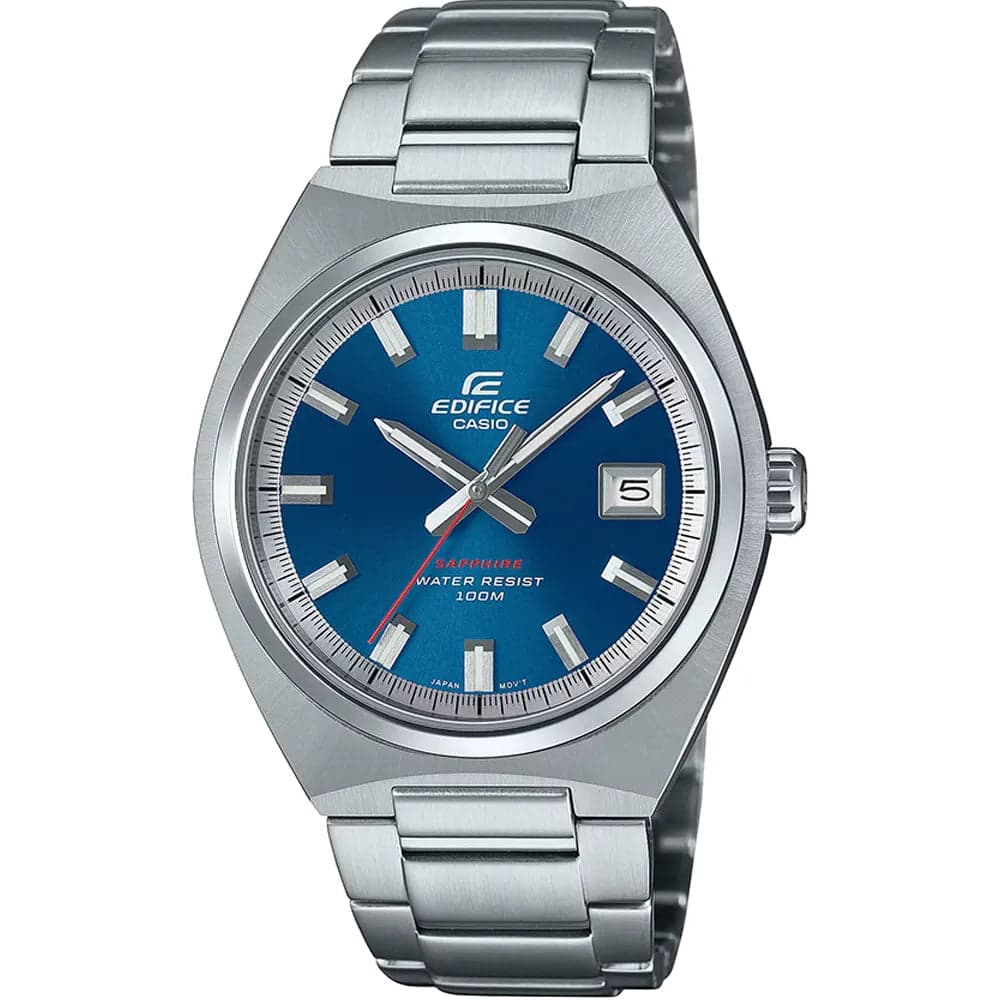 Casio EFB-109D-2A Men’s Blue Steel Strap Watch