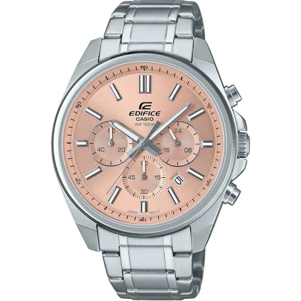Casio EFV-650D-4A Men’s Brown Steel Strap Chronograph Watch