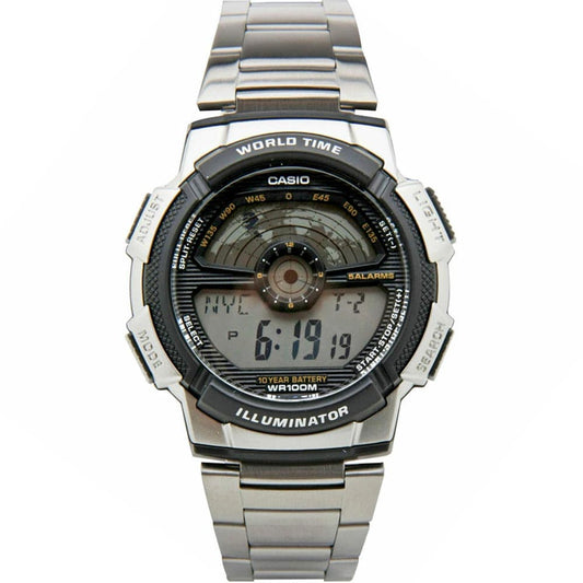 Casio AE-1100WD-1AV Men’s Steel Strap Digital Watch