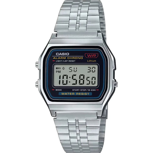 Casio A-159WA-N1 Women’s Steel Strap Watch