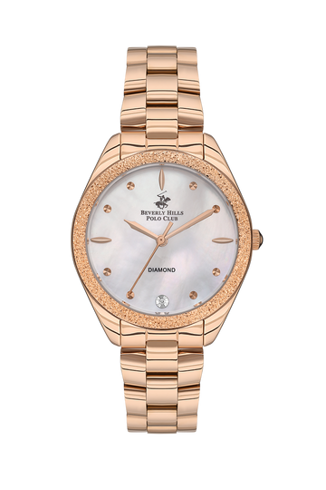 BHPC BP3564C.420 Ladies 3 Hands Glass Diamond Dial Women’s Watch