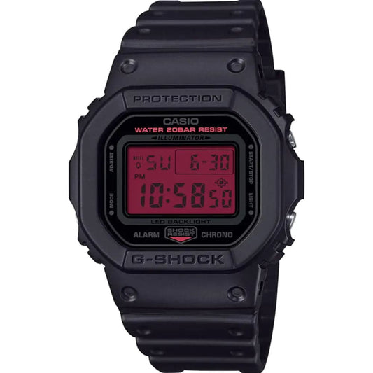 Casio G-Shock DW-5600BBR-1D Men’s Black Resin Strap Digital Watch