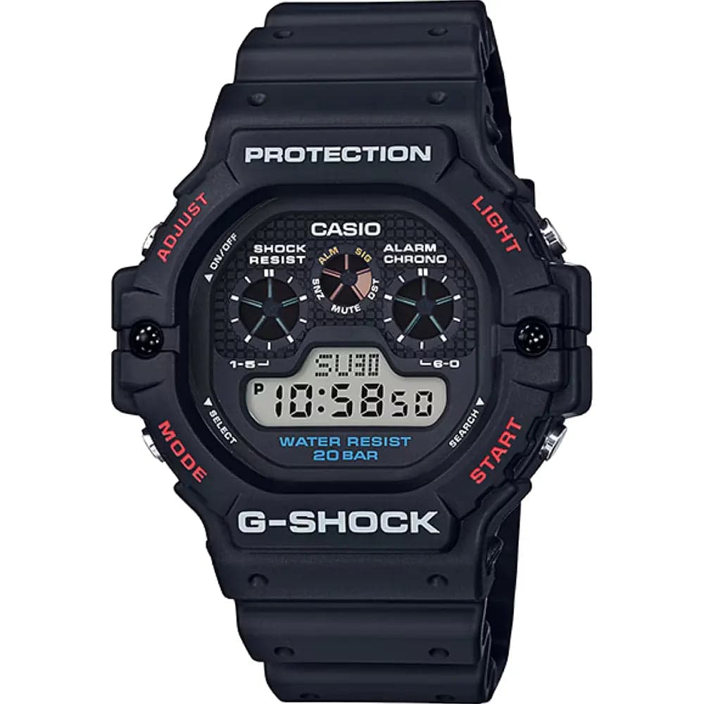 Casio G-Shock DW-5900-1D Men’s Black Resin Strap Digital Watch
