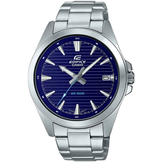 Casio EFV-140D-2A Men’s Blue Steel Strap Analog Watch