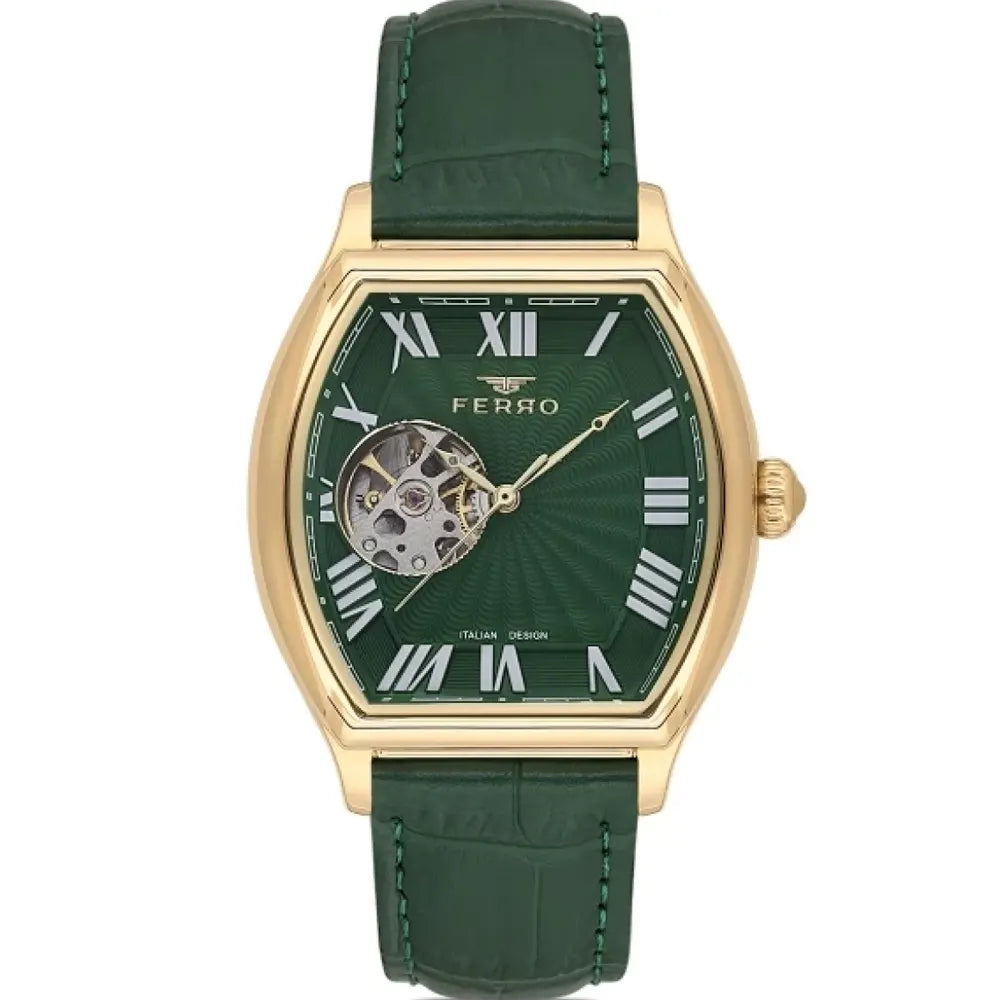 Ferro FM40124B-N10 Leather Band Men Watch