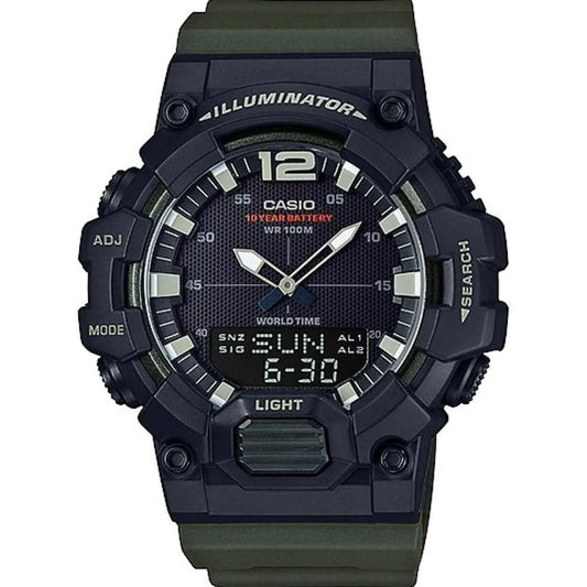 Casio HDC-700-3A Men’s Green Resin Strap Analog Watch