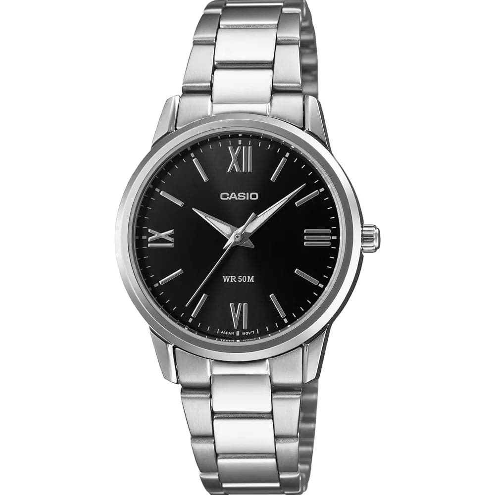 Casio LTP-1303DD-1A Women’s Silver Steel Strap Analog Watch