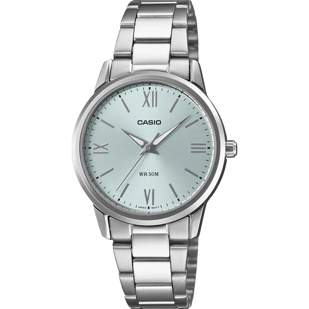 Casio LTP-1303DD-2A Women’s Silver Steel Strap Analog Watch
