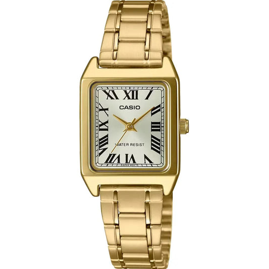 Casio LTP-V007G-9B Women’s Gold Steel Strap Analog Watch