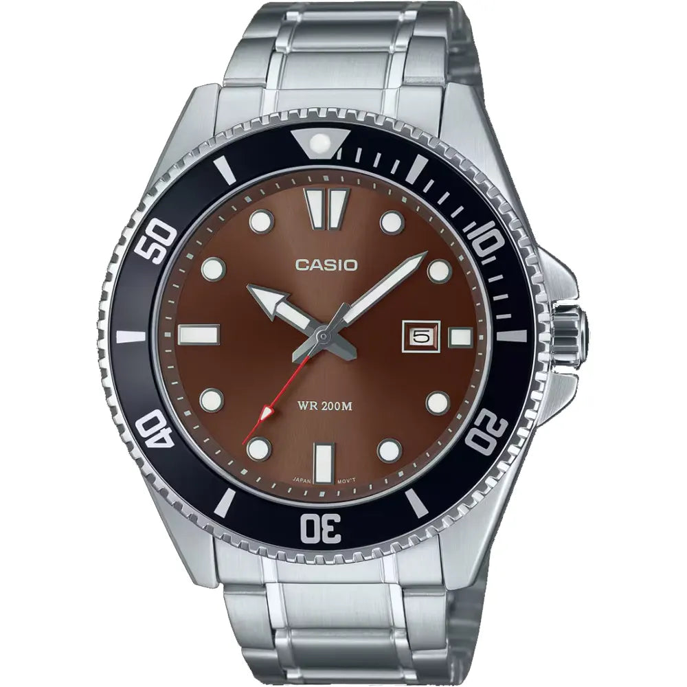 Casio MDV-107D-5A Metal Band Men Watch