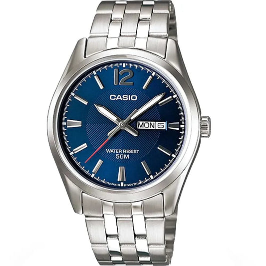 Casio MTP-1335D-2A Men’s Blue Steel Strap Analog Watch