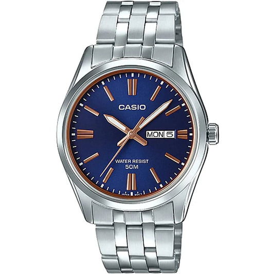 Casio MTP-1335D-2A2 Men’s Blue Steel Strap Analog Watch